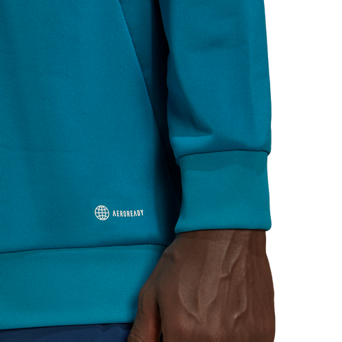 Haut d'entrainement à capuche Juventus - Bleu/Vert - Footkorner