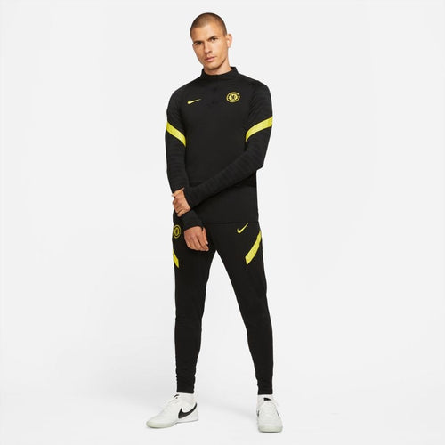 Maglia da allenamento Chelsea Strike Drill - Nero/Giallo - Footkorner