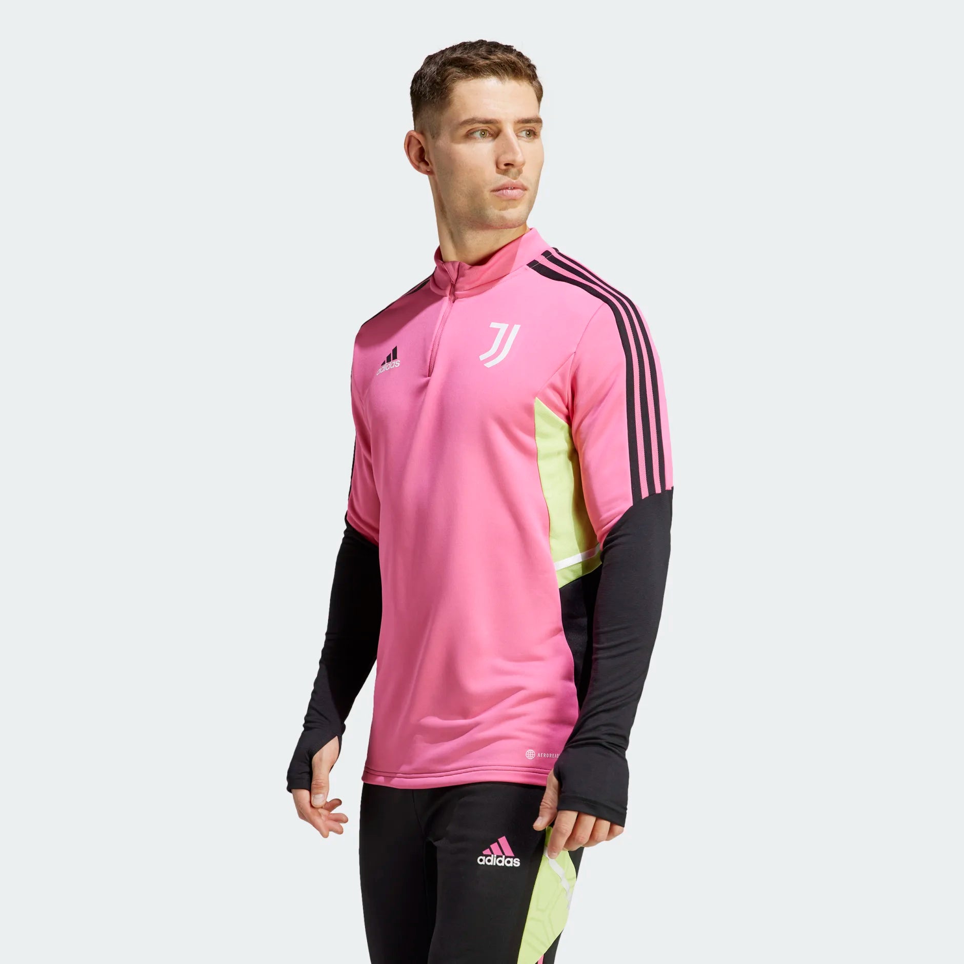 Camiseta de entrenamiento Juventus 2022/2023 - Negro/Rosa