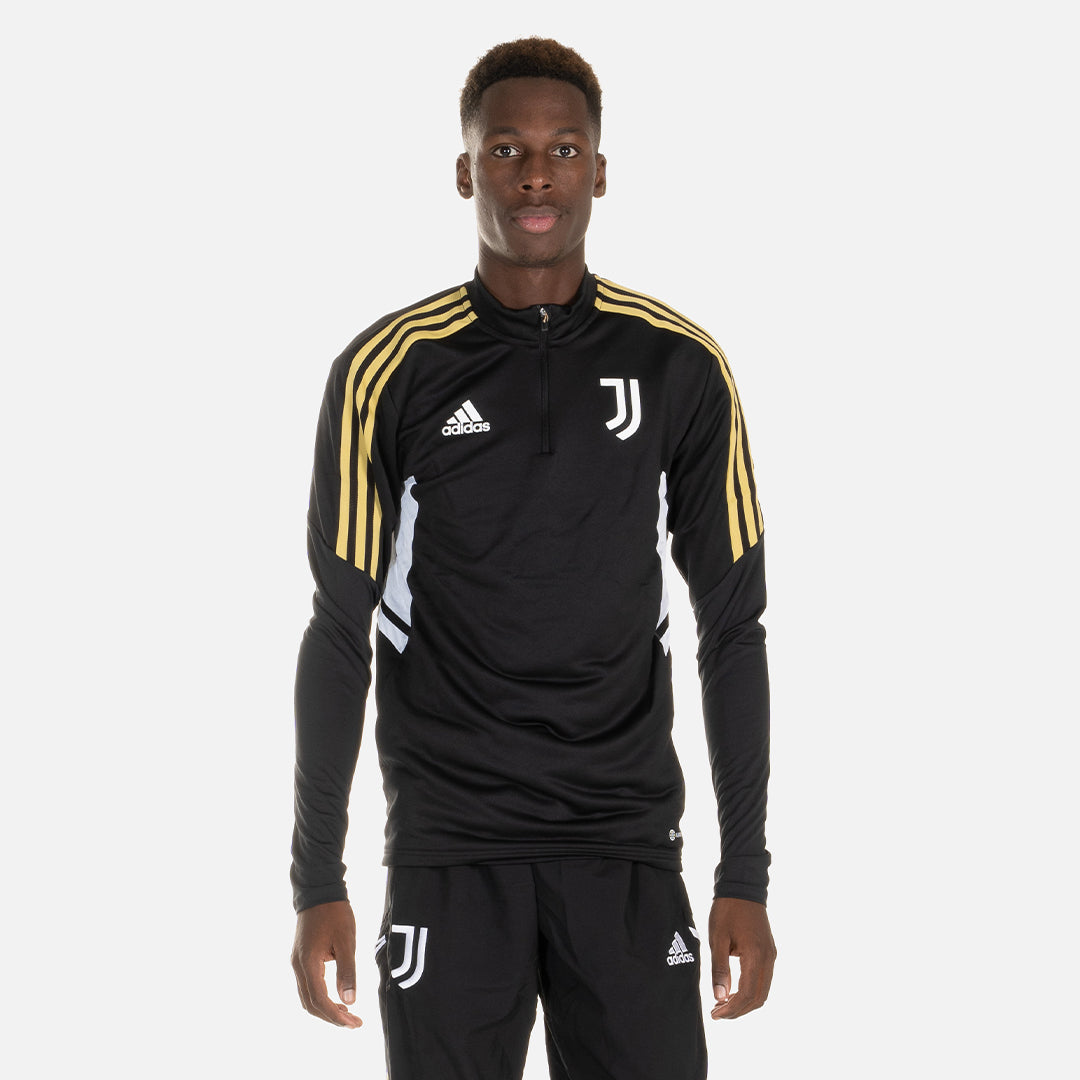 Haut d'entrainement Juventus Condivo 2022/2023 - Noir/Blanc/Doré