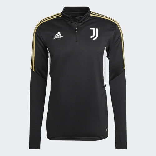Juventus Condivo 2022/2023 Trainingsshirt – Schwarz/Weiß/Gold - Footkorner
