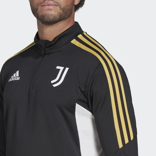 Juventus Condivo 2022/2023 Trainingsshirt – Schwarz/Weiß/Gold - Footkorner