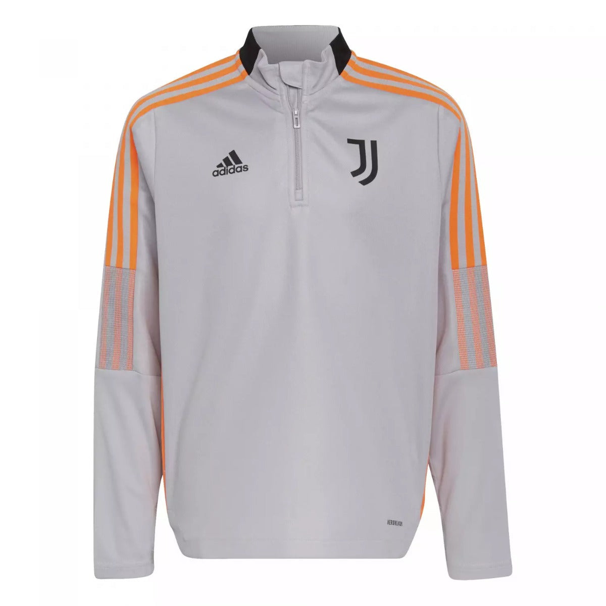 Juventus Tiro Junior 2022 training top - Grey/Orange