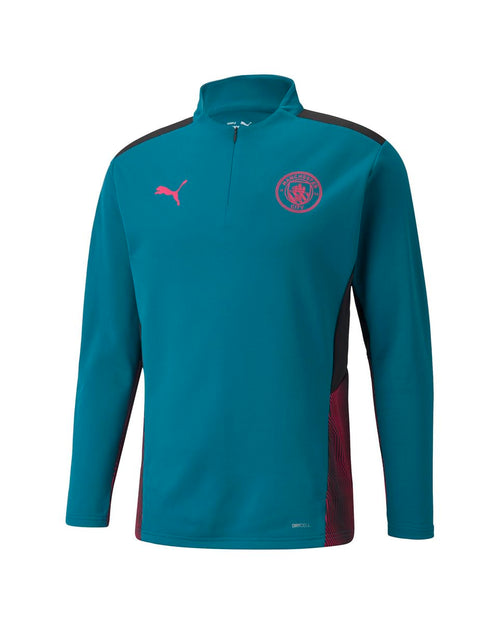 Haut d'entrainement Manchester City - Bleu/Noir - Footkorner