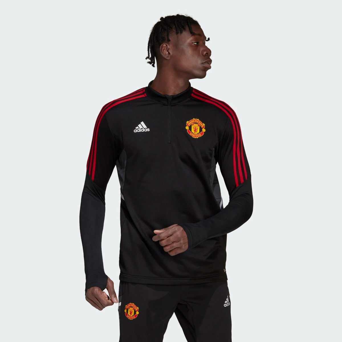Manchester United Condivo Training Top 2022/2023 - Black/Red