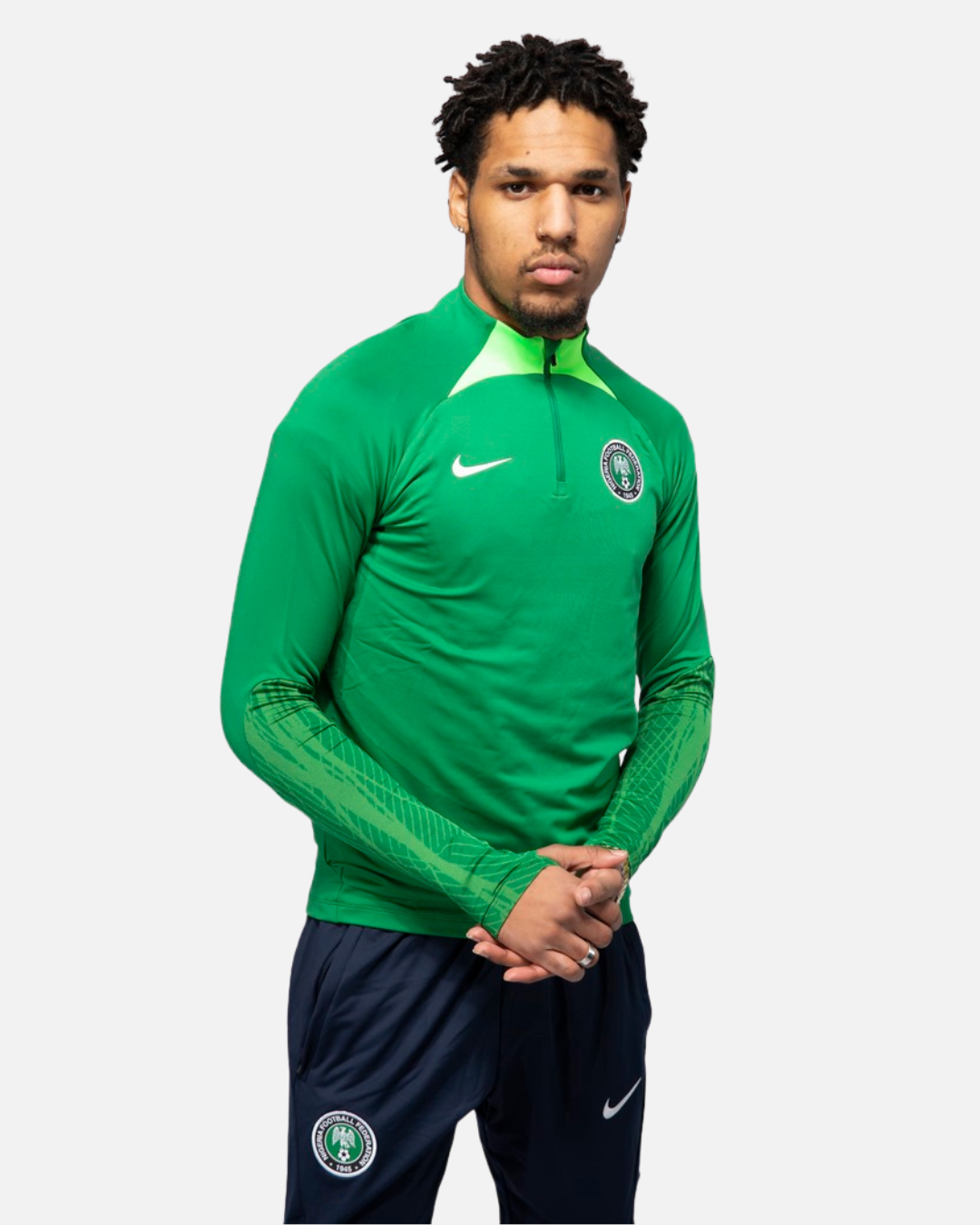 Nigeria 2022 Home Training Top - Green