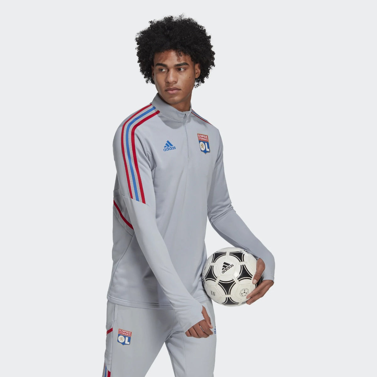 FootkornerCamiseta de entrenamiento OL 2022/2023 - Gris/Azul/Rojo