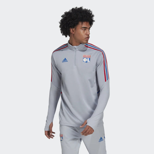 Camiseta de entrenamiento OL 2022/2023 - Gris/Azul/Rojo - Footkorner