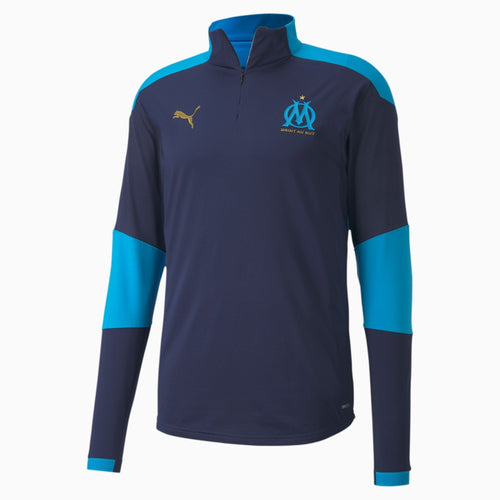 Haut d'entrainement OM - Bleu - Footkorner
