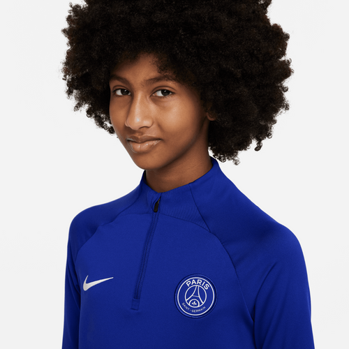 Haut d'entrainement PSG Junior 2022/2023 - Bleu/Blanc - Footkorner