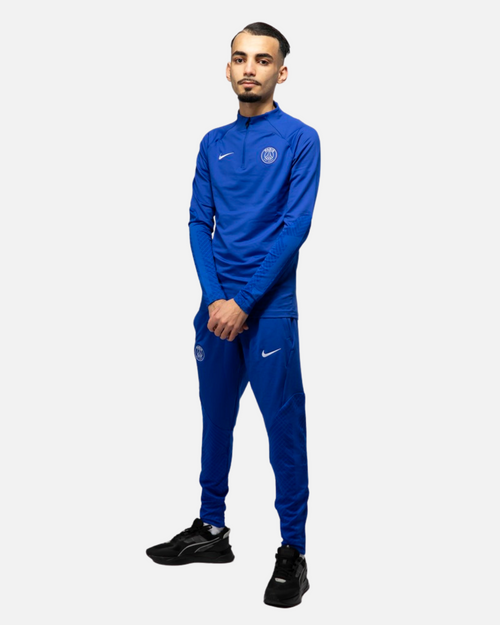Haut d'entrainement PSG Strike - Bleu/Blanc - Footkorner