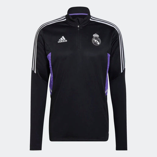 Real Madrid Condivo 2022/2023 training top - Black/Purple/White - Footkorner