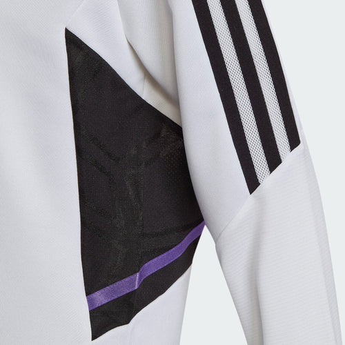 Real Madrid Condivo Junior training top 2022/2023 - White/Black - Footkorner