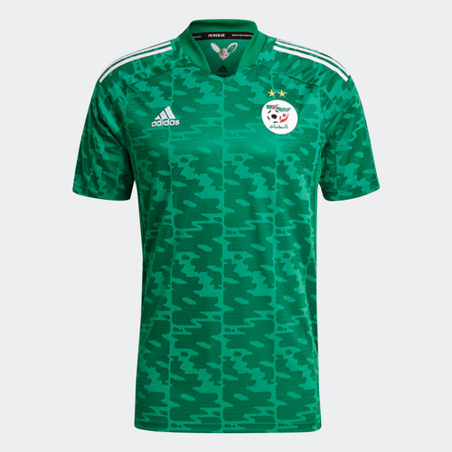 Maillot Algérie Extérieur  2021/2022 - Vert - Footkorner