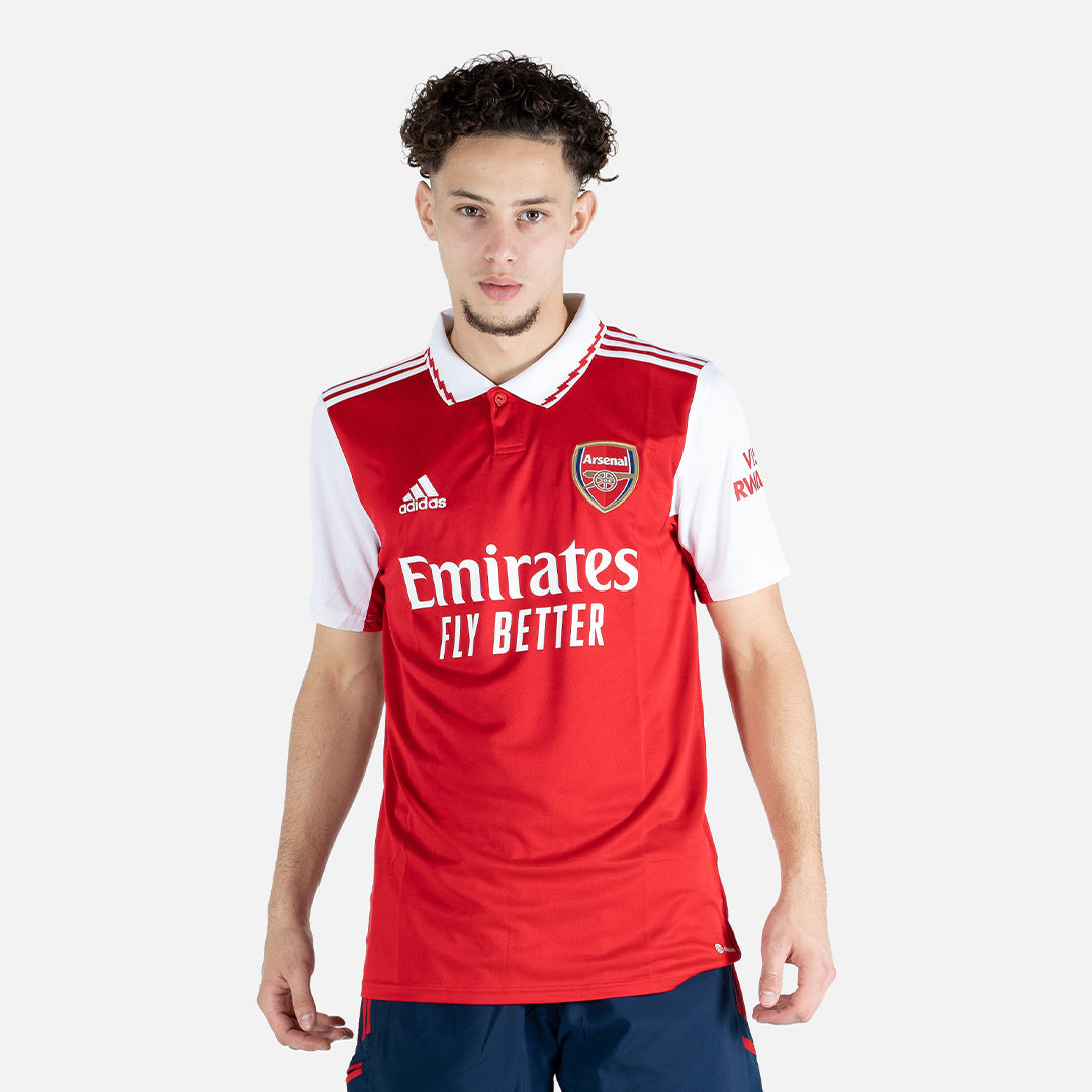 FootkornerArsenal Heimtrikot 2022/2023 – Rot/Weiß