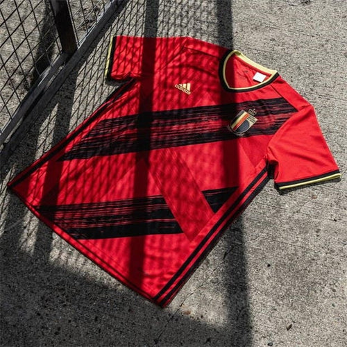Camiseta Bélgica Primera 2020 - Rojo - Footkorner