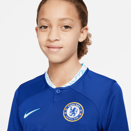 Camiseta primera equipación júnior Chelsea FC 2022/2023 - Azul/Blanco/Amarillo - Footkorner