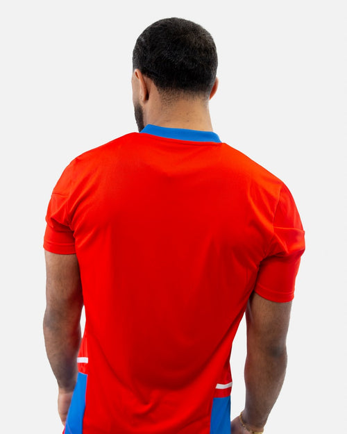 Bayern Munich training jersey 2022/2023 - Red/White/Blue - Footkorner