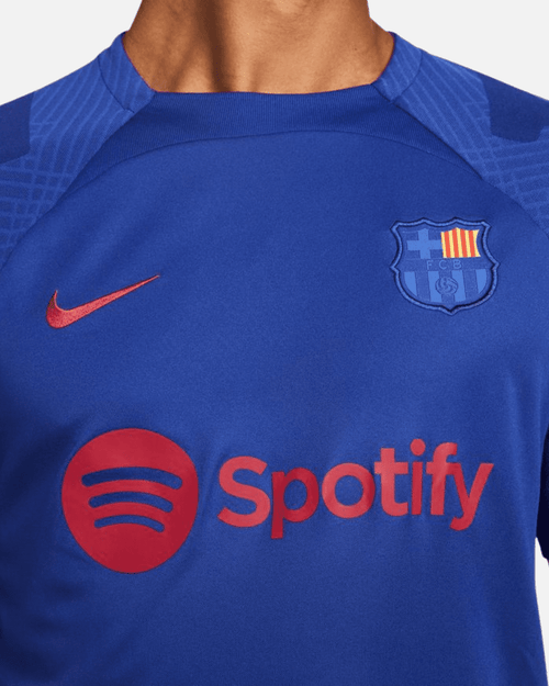 FC Barcelona Strike Training Shirt - Blue - Footkorner