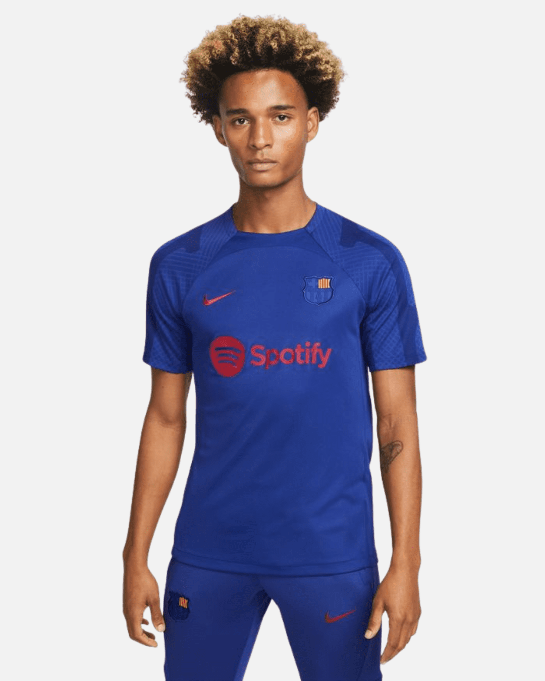 Maillot d'entrainement FC Barcelone Strike 2022/2023 - Bleu
