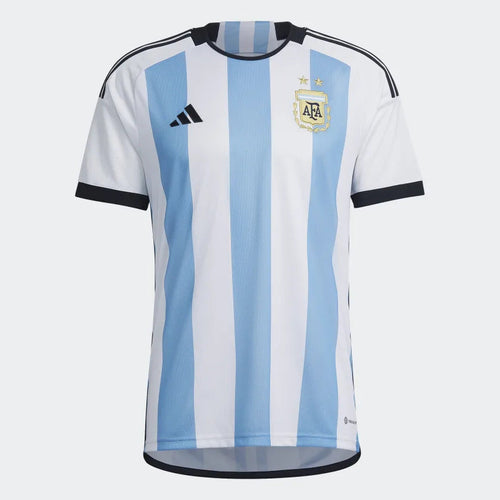Maglia Argentina Home 2022 - Bianca/Blu/Nera - Footkorner