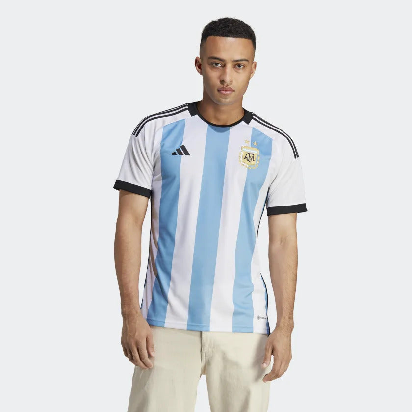 FootkornerMaglia Argentina Home 2022 - Bianca/Blu/Nera