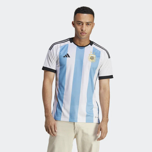 Maglia Argentina Home 2022 - Bianca/Blu/Nera - Footkorner