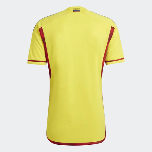 Camiseta de la equipación local de Colombia 2022/2023 - Amarillo/Negro/Rojo - Footkorner