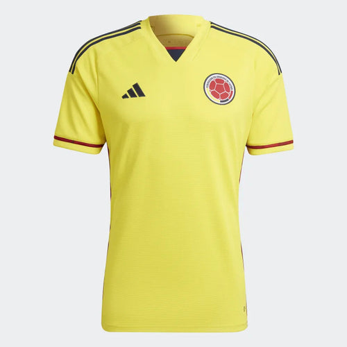 Camiseta de la equipación local de Colombia 2022/2023 - Amarillo/Negro/Rojo - Footkorner