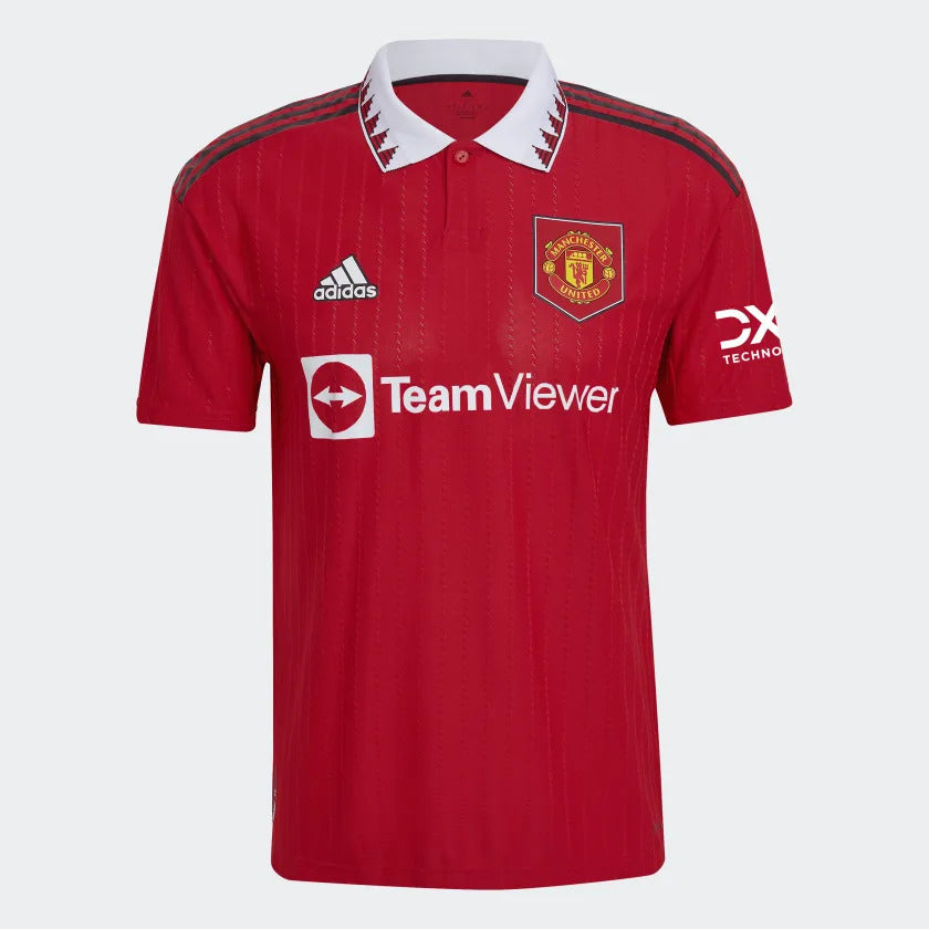 FootkornerMaillot Domicile Manchester United 2022/2023 - Rouge/Noir/Blanc