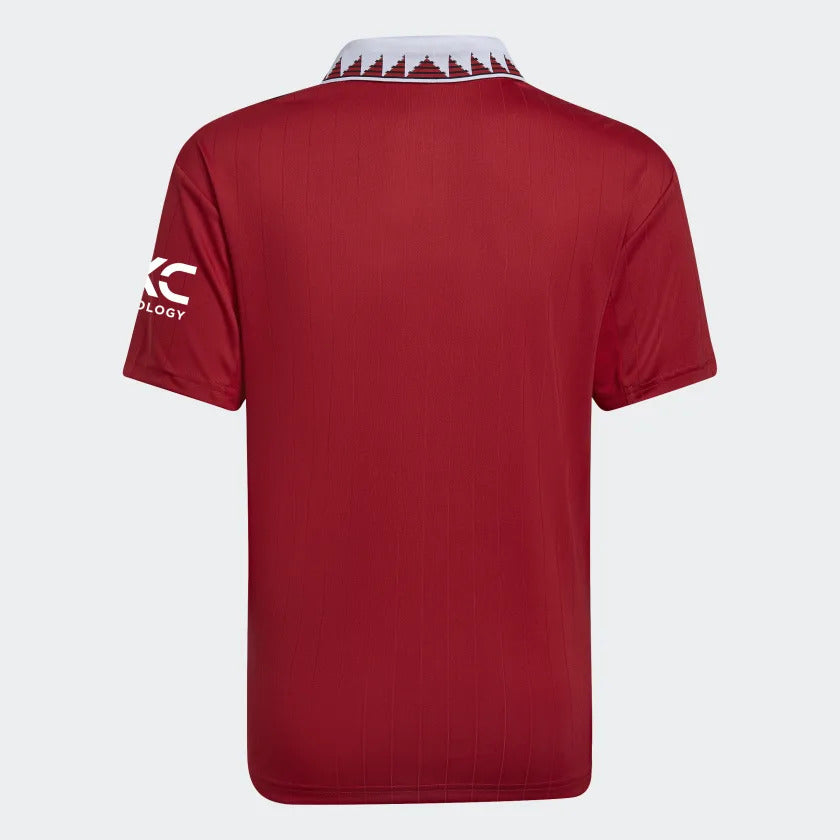 FootkornerMaillot Domicilio Manchester United Junior 2022/2023 -Rojo