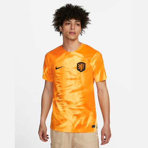 Camiseta Holanda Primera 2022 - Naranja/Negro - Footkorner