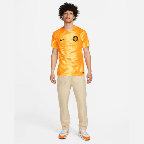Camiseta Holanda Primera 2022 - Naranja/Negro - Footkorner