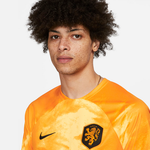 Camiseta Holanda Primera 2022 - Naranja/Negro - Footkorner