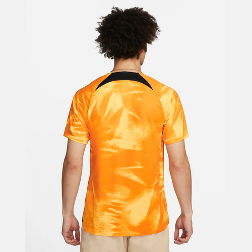 Camiseta Holanda Primera 2022 - Naranja/Negro - Footkorner