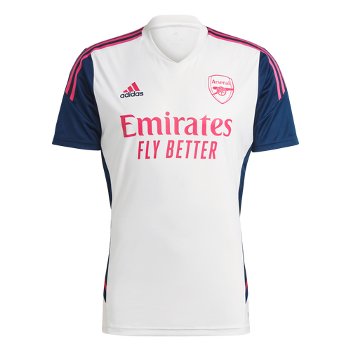 Arsenal Condivo training shirt 2022/2023 - White/Blue/Pink - Footkorner
