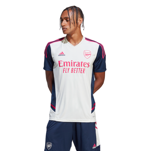 Arsenal Condivo training shirt 2022/2023 - White/Blue/Pink - Footkorner