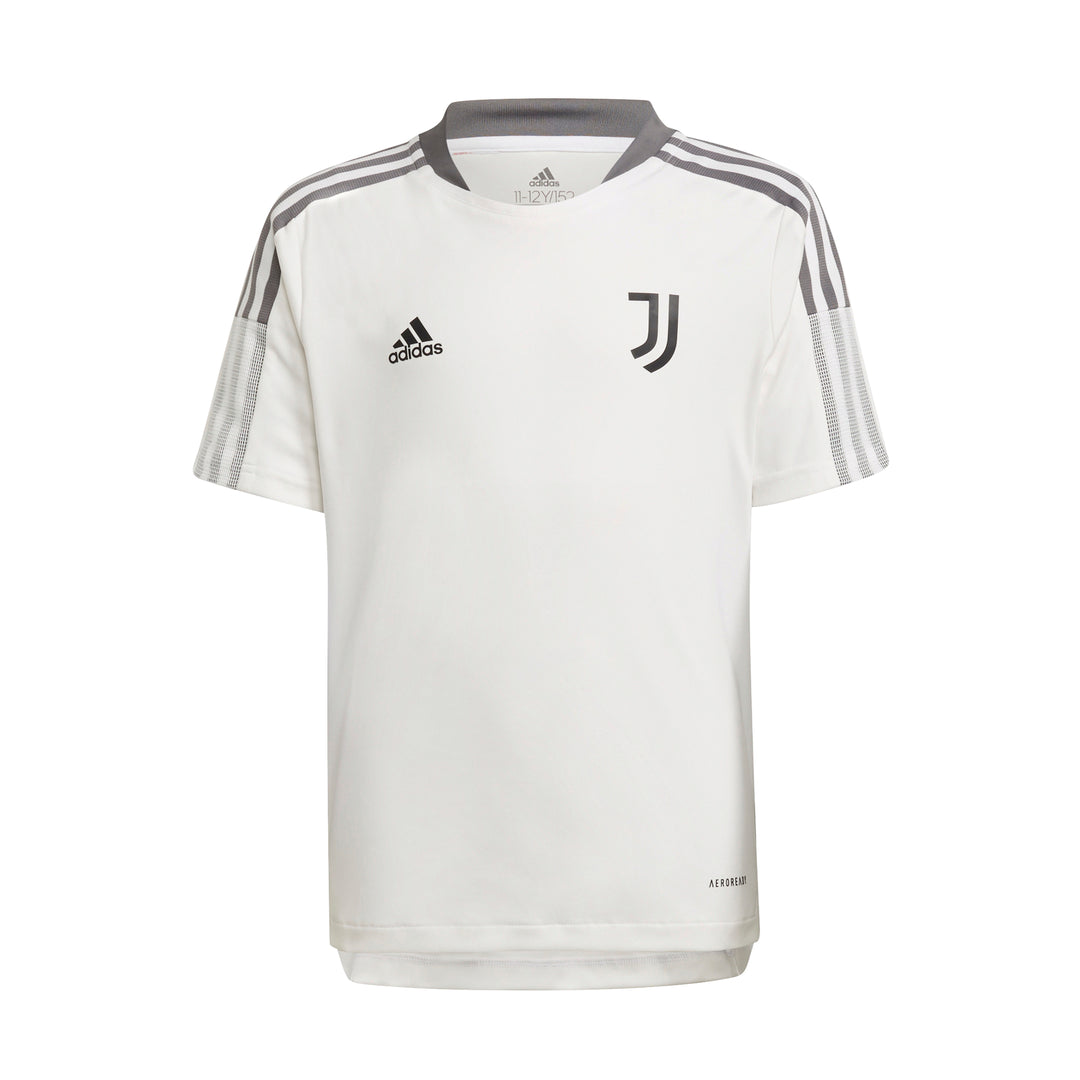 Maglia allenamento junior Juventus 2021/2022 - Bianco/Grigio