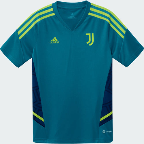 Maillot d'entrainement Juventus Junior 2022/2023 - Bleu/Vert - Footkorner