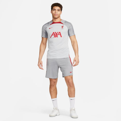 Maglia allenamento Liverpool Strike - grigia/rossa - Footkorner