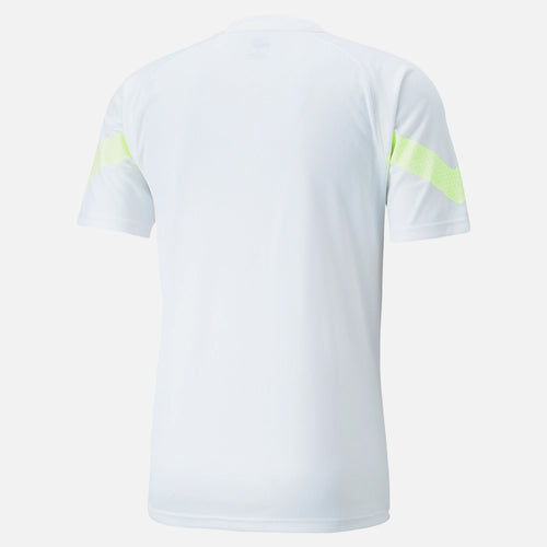 Maillot d'entrainement Manchester City 2022/2023 - Blanc/Noir/Jaune - Footkorner