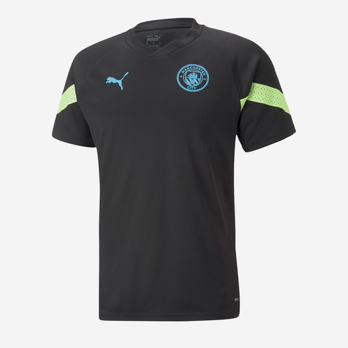 Camiseta de entrenamiento Manchester City 2022/2023 - Negro/Amarillo - Footkorner