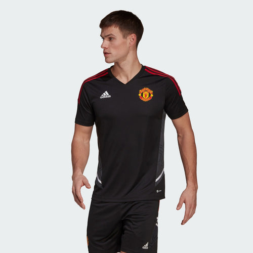 Camiseta de entreno Manchester United 2022/2023 - Negro/Rojo - Footkorner