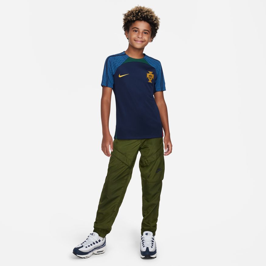 FootkornerPortugal Junior Trainingsshirt 2022 – Blau/Grün