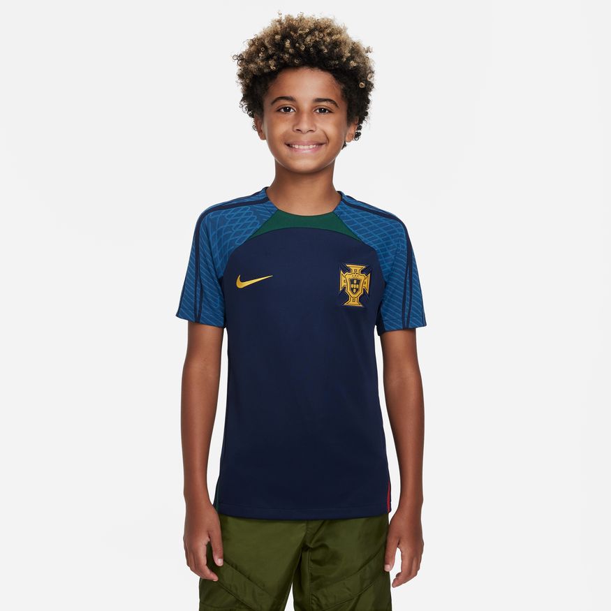 Portugal Junior Training Shirt 2022 - Blue/Green