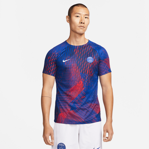 PSG Pre-Match Shirt 2022/2023 - Blue/Red  - Footkorner