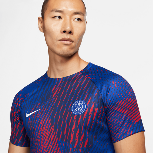 PSG Pre-Match Shirt 2022/2023 - Blue/Red  - Footkorner