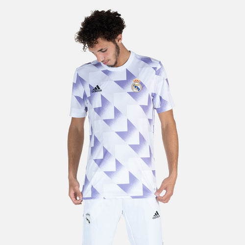 Maillot d'entrainement Real Madrid 2022/2023 - Blanc/Violet - Footkorner