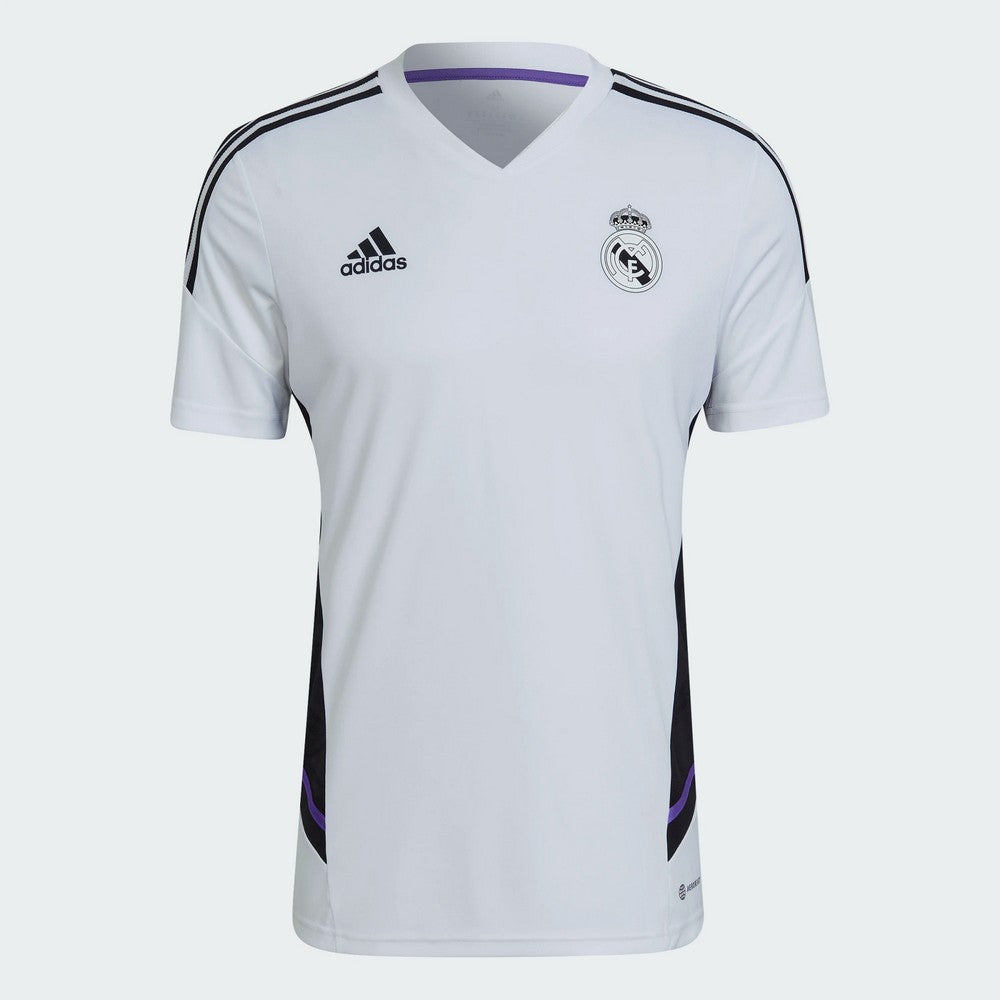 Maillot d'entrainement Real Madrid 2022/2023 - Blanc/Noir/Violet