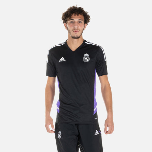 Maillot d'entrainement Real Madrid 2022/2023 - Noir/Blanc/Violet - Footkorner